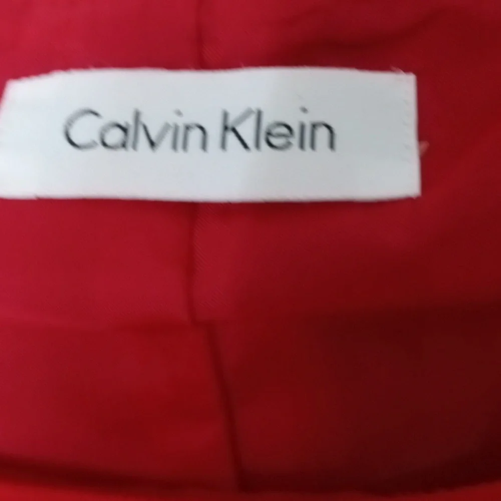 Calvin Klein Red Midi Dress, Professional, Office, Party, Special Occasions, Hol - Picture 2 of 9